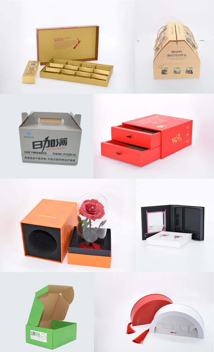 上海工厂定 制牛皮纸灰版烫金天地盖礼盒 工艺礼品盒 产品包装盒