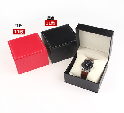 高档腕表盒定制厂家 手表包装盒定做logo 礼品包装盒工厂直销